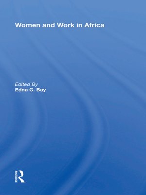 cover image of Women and Work In Africa